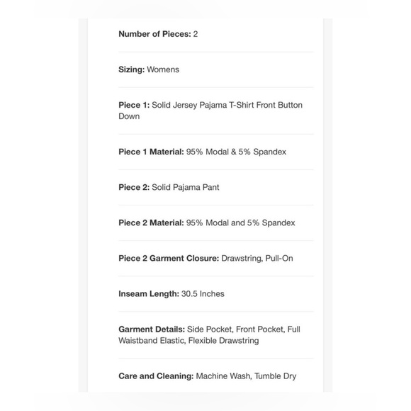 NWT Women’s Stars Above Beautifully Soft Long Sleeve Top and Pajama Pan… - Picture 4 of 7